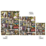 Goat Quilt, I Love Goat Quilt Blanket