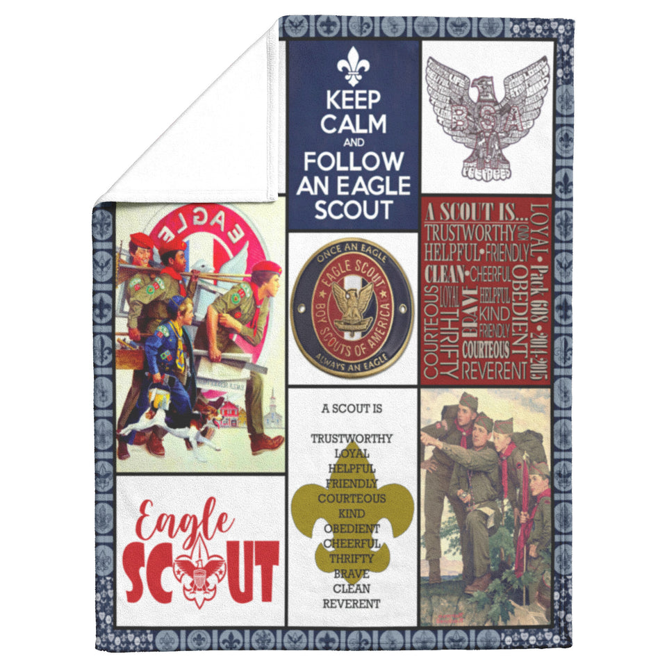 Gorgeous Eagle Scout Blanket 50x60