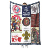 Gorgeous Eagle Scout Blanket 50x60
