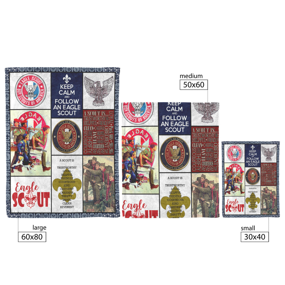Gorgeous Eagle Scout Blanket 50x60