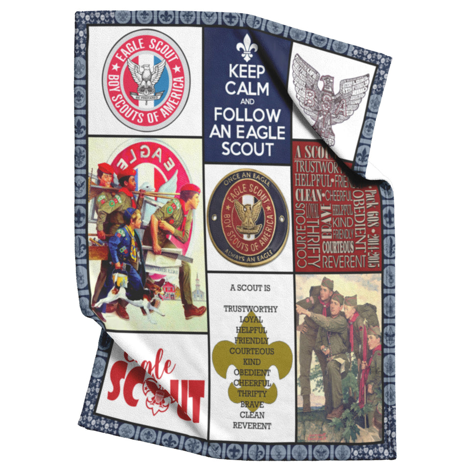 Gorgeous Eagle Scout Blanket 50x60