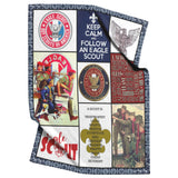 Gorgeous Eagle Scout Blanket 50x60