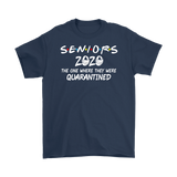 Seniors 2020 The One Where They were Quarantined Social Distancing T-Shirt - TL