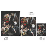 Halloween Michael Myers Ultra-Soft Warm Micro Fleece Throw Blanket Sherpa D18 copy