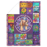 Hippie Blanket, You Belong Among The Wildflowers