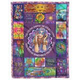 Hippie Blanket, You Belong Among The Wildflowers