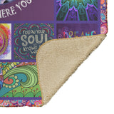 Hippie Blanket, You Belong Among The Wildflowers