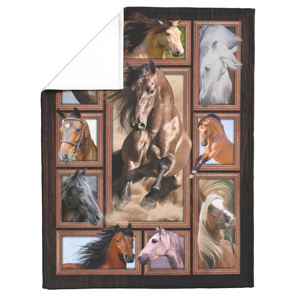 Horse Blanket, Horse 3D Fleece copy