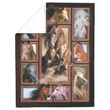 Horse Blanket, Horse 3D Fleece copy