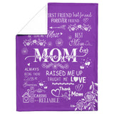 I Love You Mom Blanket copy