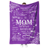I Love You Mom Blanket copy