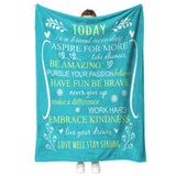 Inspirational Blanket