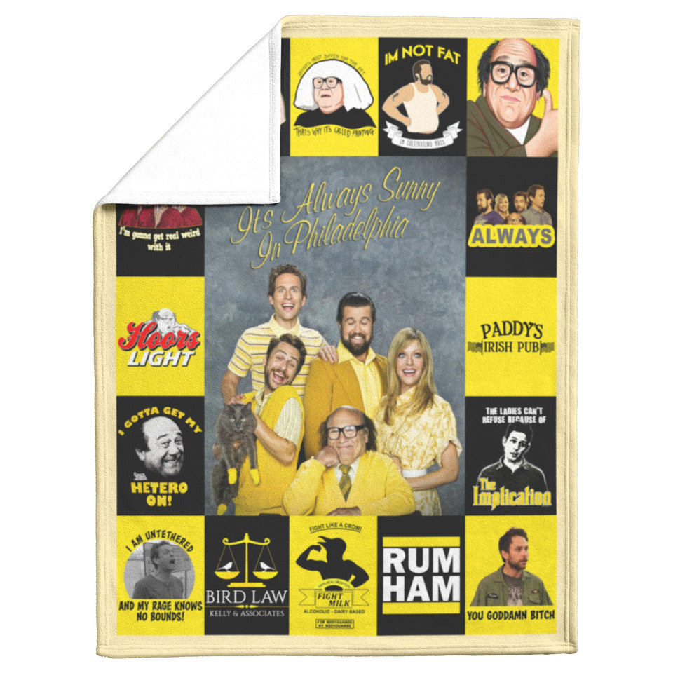 It's Always Sunny in Philadelphia Blanket copy