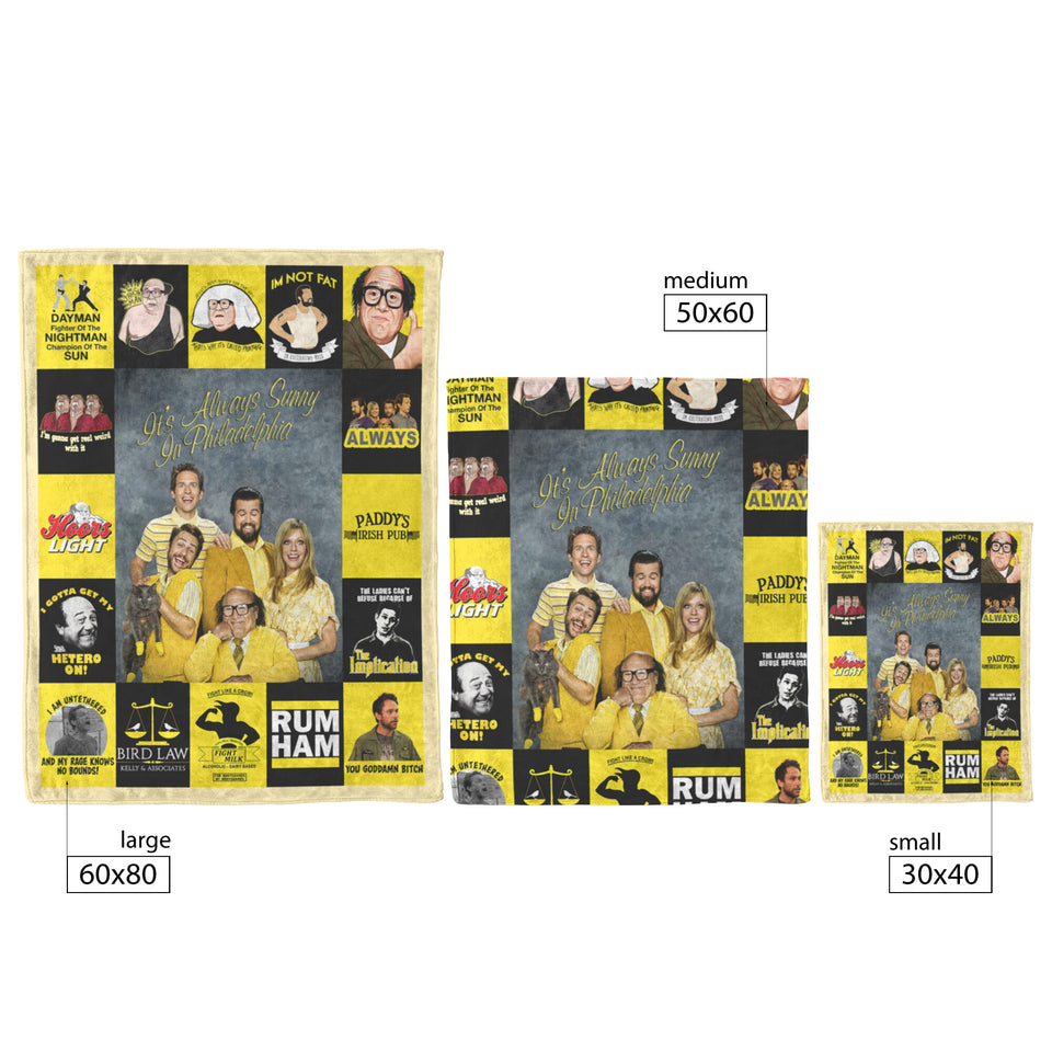 It's Always Sunny in Philadelphia Blanket copy