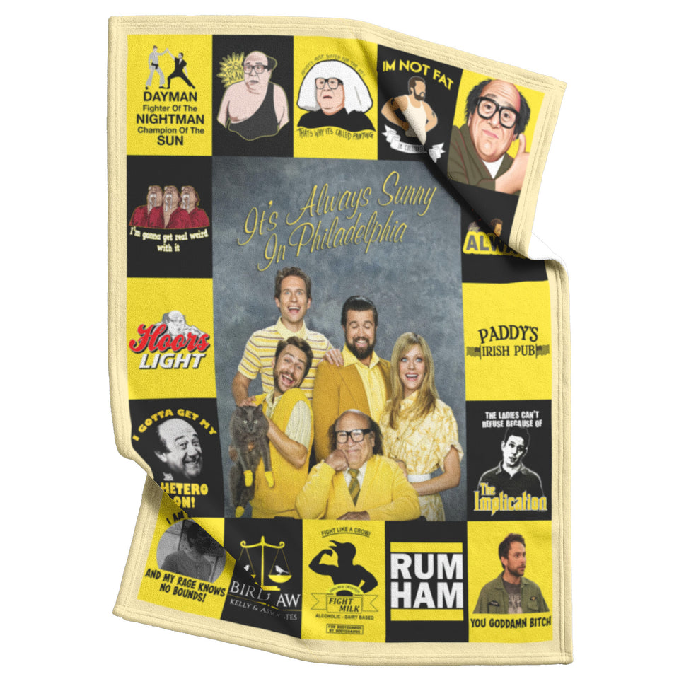 It's Always Sunny in Philadelphia Blanket copy