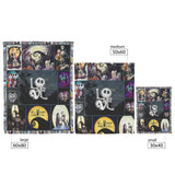 Jack Skellington Fleece, Sherpa Blanket, The Nightmare Before Christmas Quilt