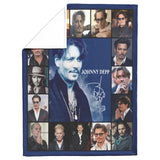 Johnny Depp 2 Blanket