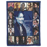 Johnny Depp 2 Blanket