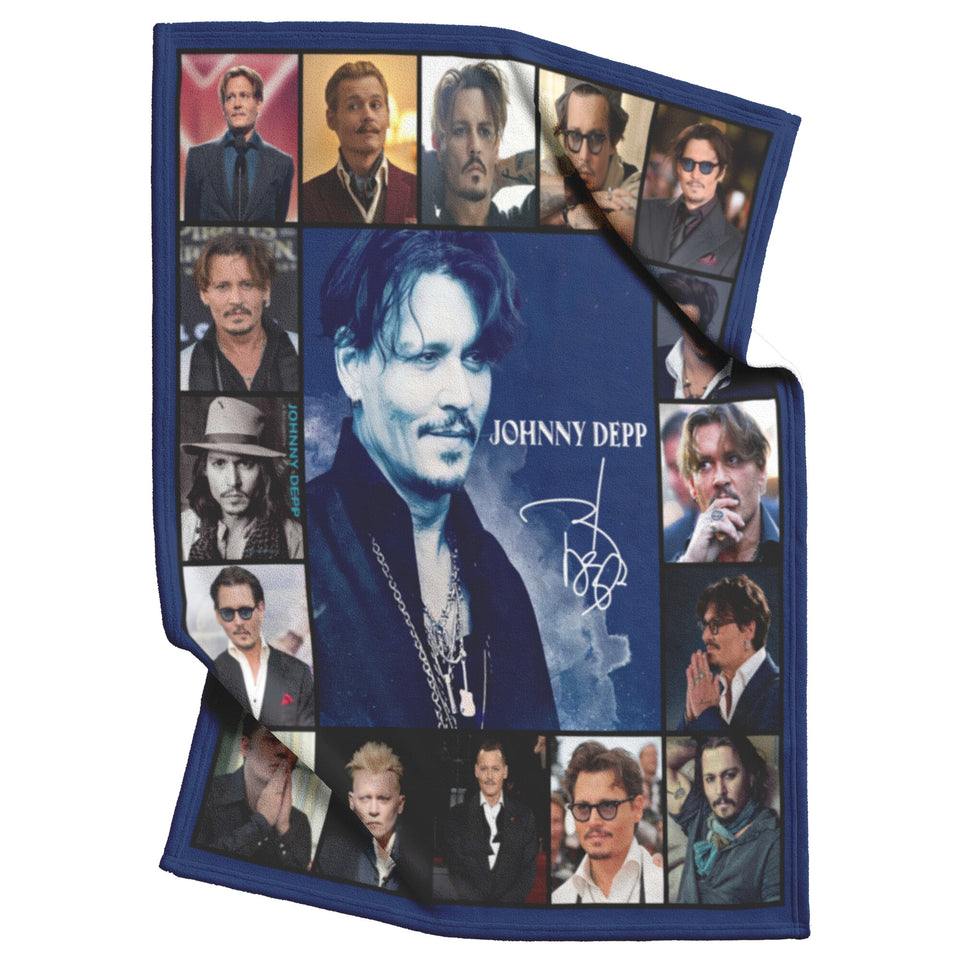 Johnny Depp 2 Blanket