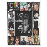 Johnny Depp Blanket