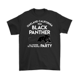 Jennifer Corrigan Mens Oakland California 1966 Black Panther Party Tshirt T-Shirt T Shirt - TL