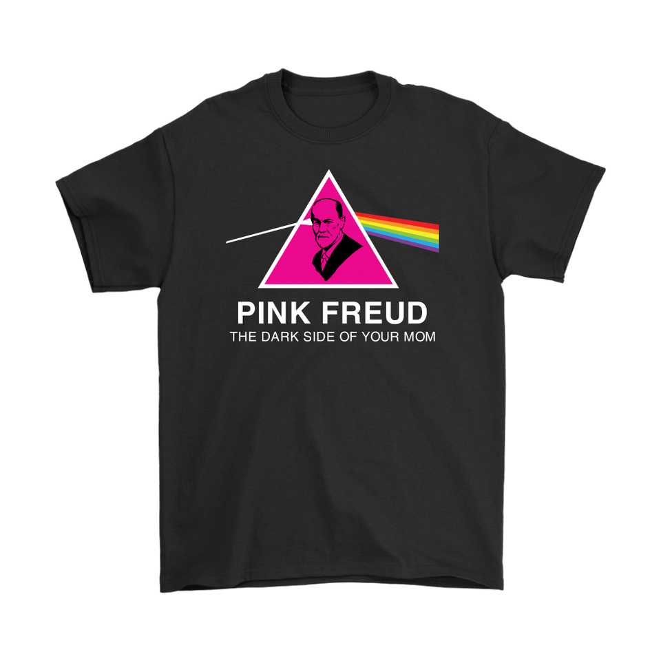 Mr.Jyotis Pink Freud The Dark Side of Your Mom Mens Morden T-Shirt TL