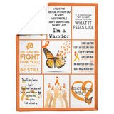 Kidney Cancer Awareness Blanket