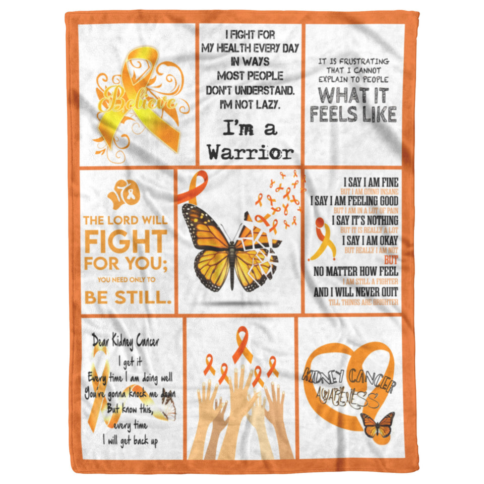 Kidney Cancer Awareness Blanket