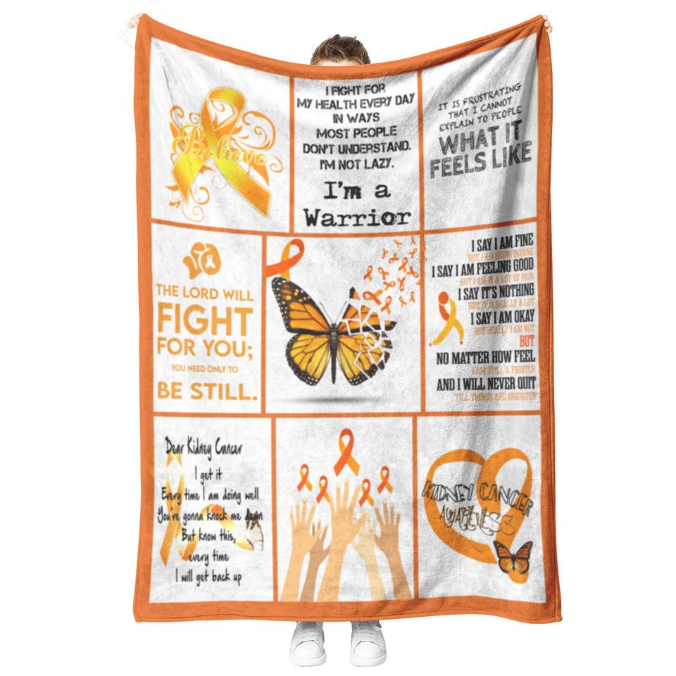 Kidney Cancer Awareness Blanket