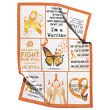 Kidney Cancer Awareness Blanket