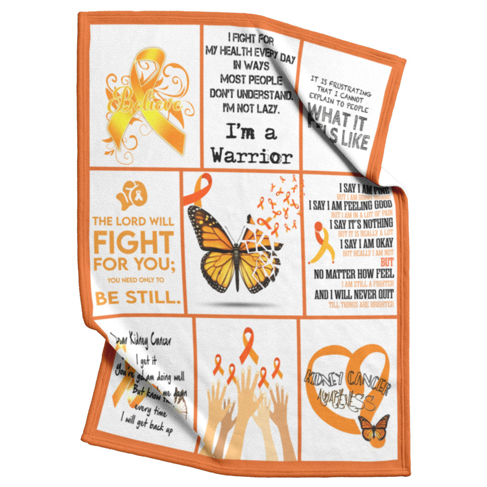 Kidney Cancer Awareness Blanket