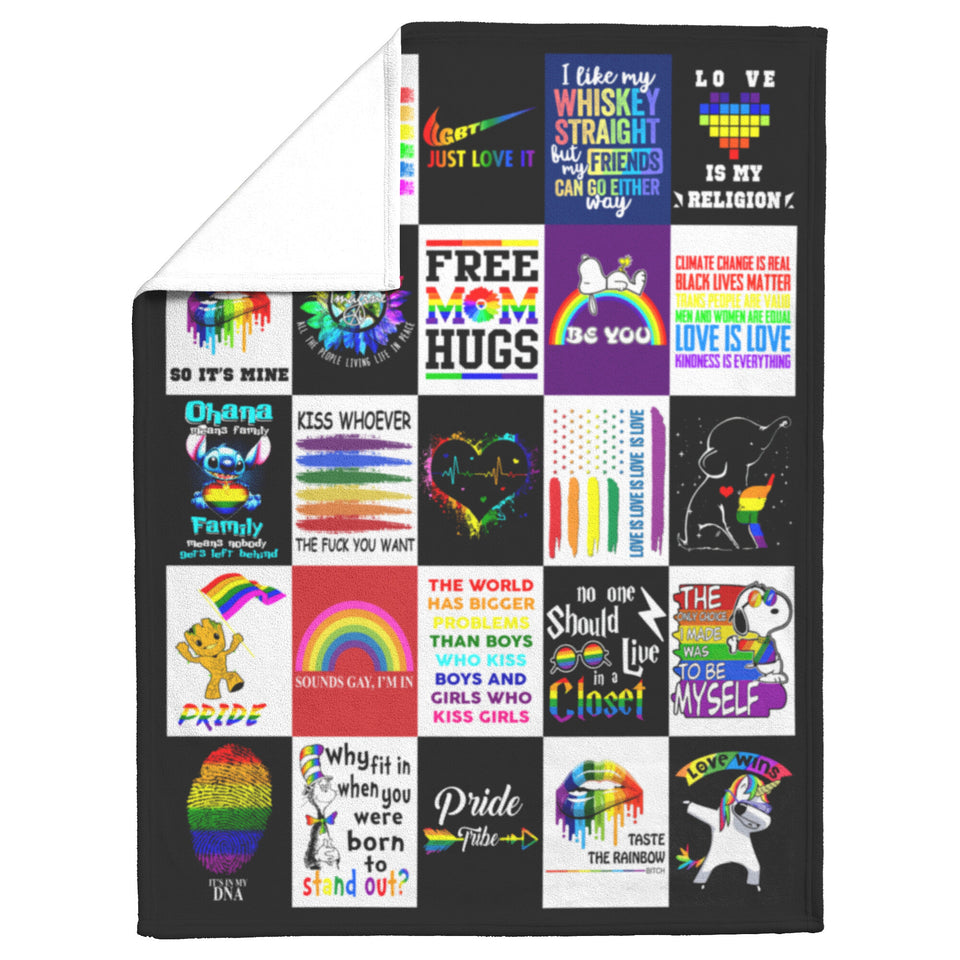 LGBT Blanket, LGBT Quotes