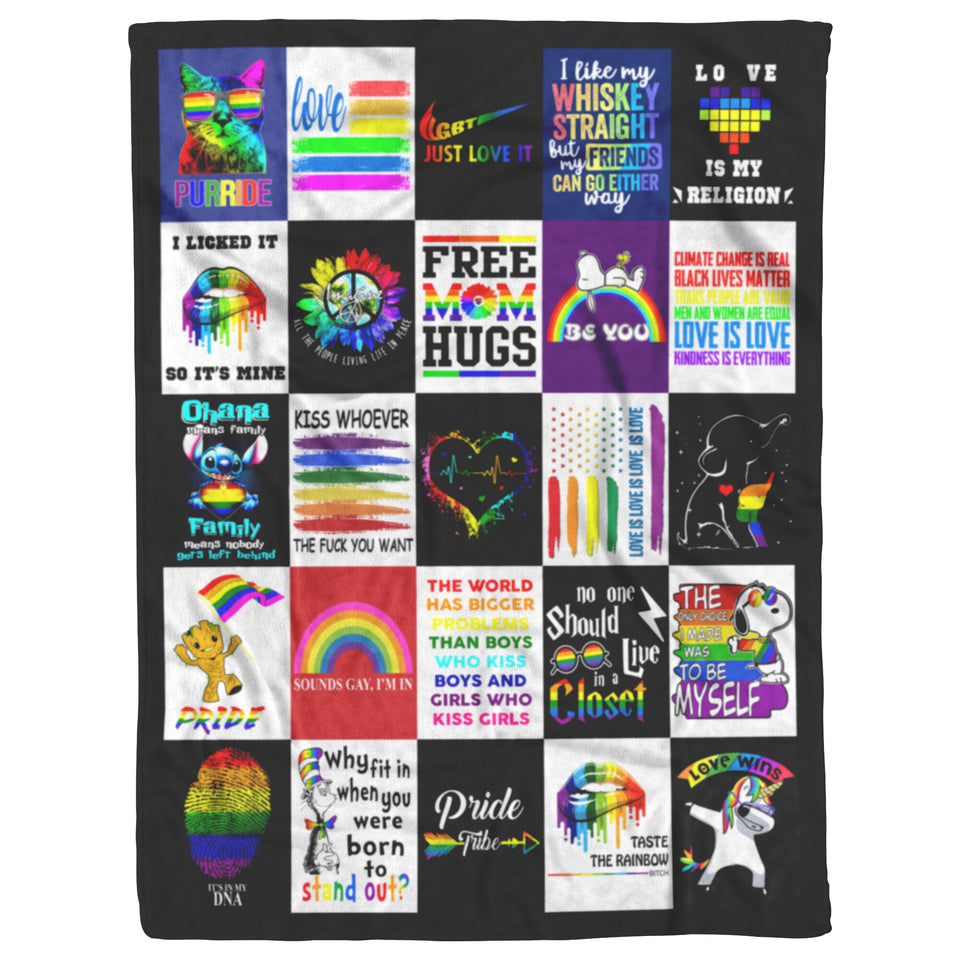 LGBT Blanket, LGBT Quotes