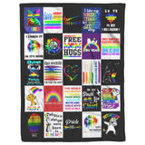 LGBT Blanket, LGBT Quotes