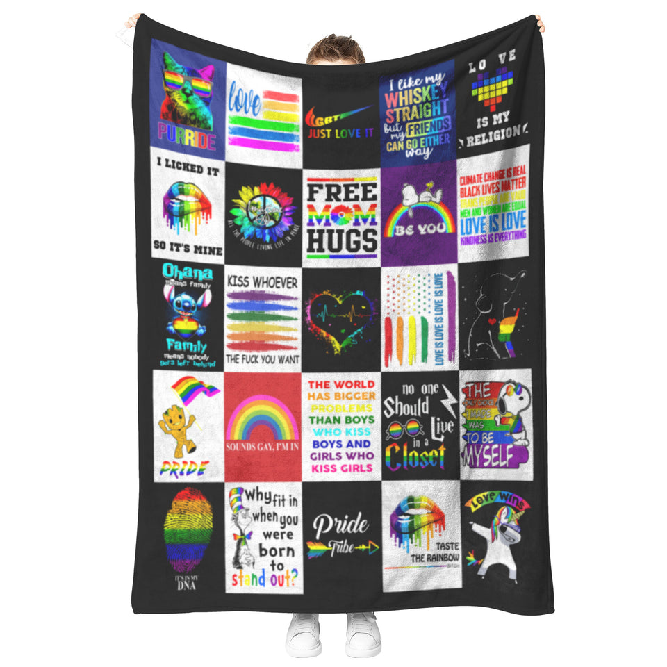 LGBT Blanket, LGBT Quotes