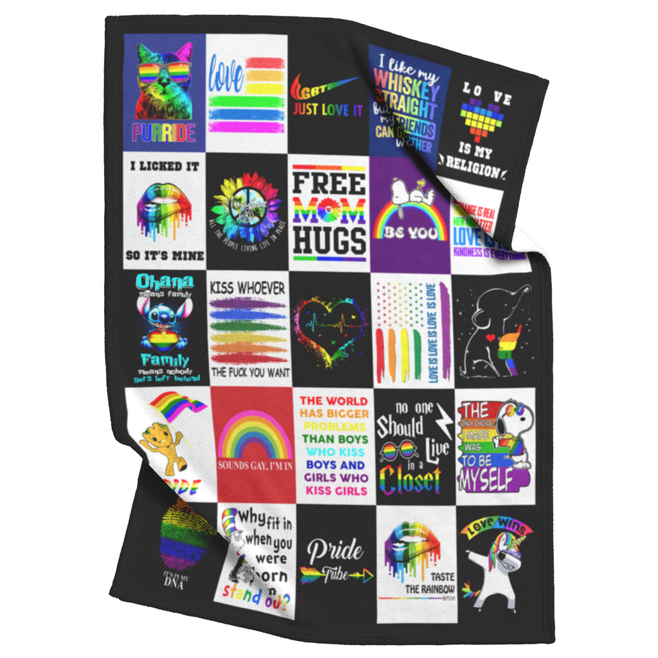 LGBT Blanket, LGBT Quotes