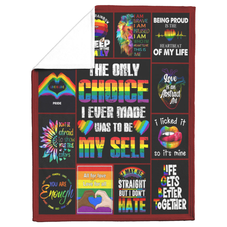 LGBT Gifts, LGBTQ Blanket copy