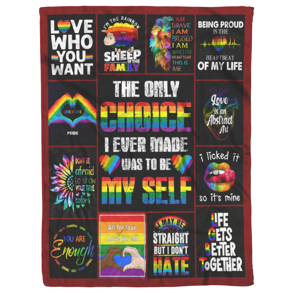LGBT Gifts, LGBTQ Blanket copy