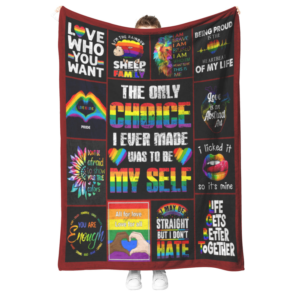 LGBT Gifts, LGBTQ Blanket copy