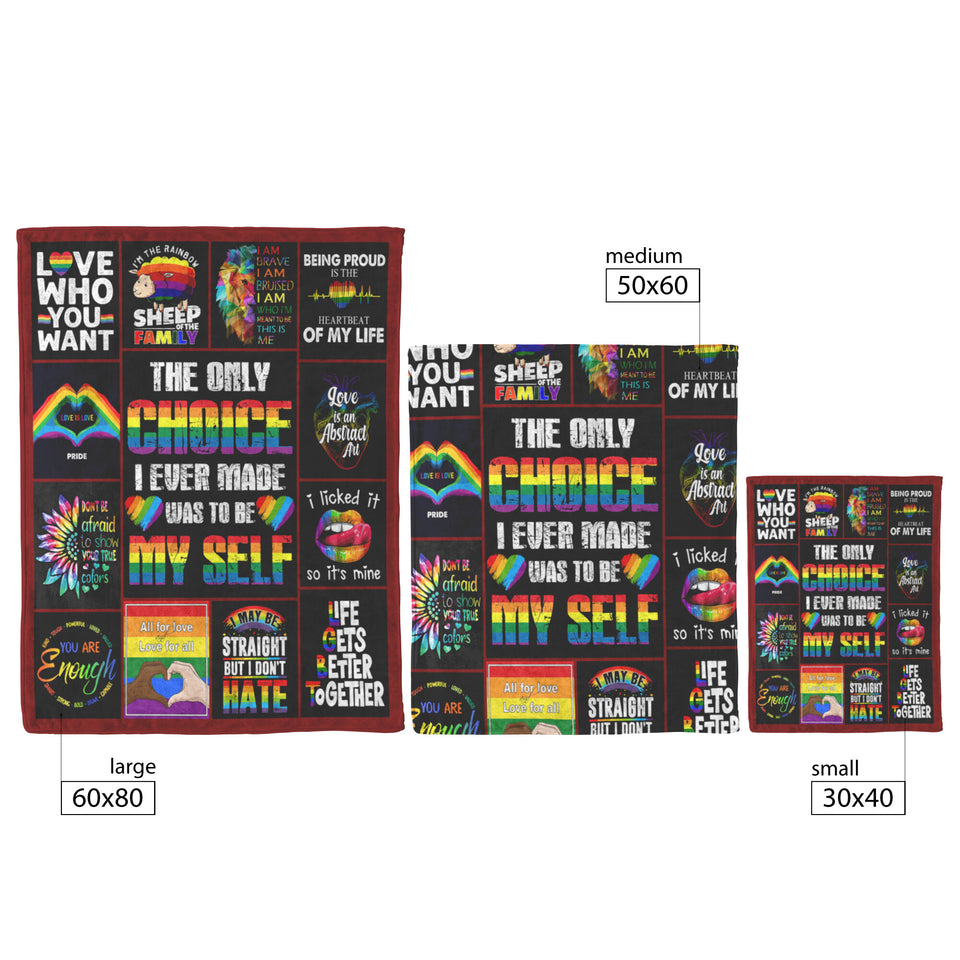 LGBT Gifts, LGBTQ Blanket copy