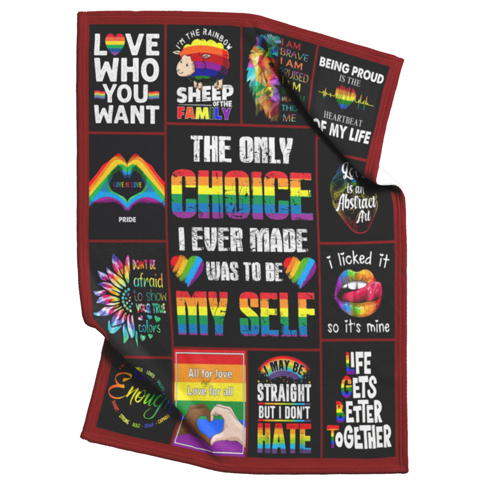 LGBT Gifts, LGBTQ Blanket copy
