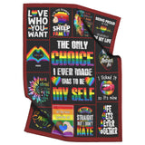 LGBT Gifts, LGBTQ Blanket copy