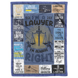 Lawyer Gifts for Women Men - Blanket
