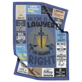 Lawyer Gifts for Women Men - Blanket