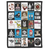 Letterkenny Fleece Sherpa Blanket Quilt Supper Soft Lightweight Blanket for Bedroom Living Room Sofa