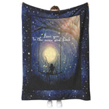 Love you to the moon and back  - Fairy & Moon Quilt