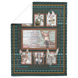 Make It Beautiful Blanket, Donkey Fleece