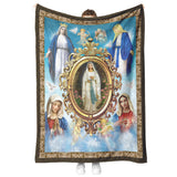 Mary, Mother of Jesus. The Blessed Virgin Mary Blanket copy