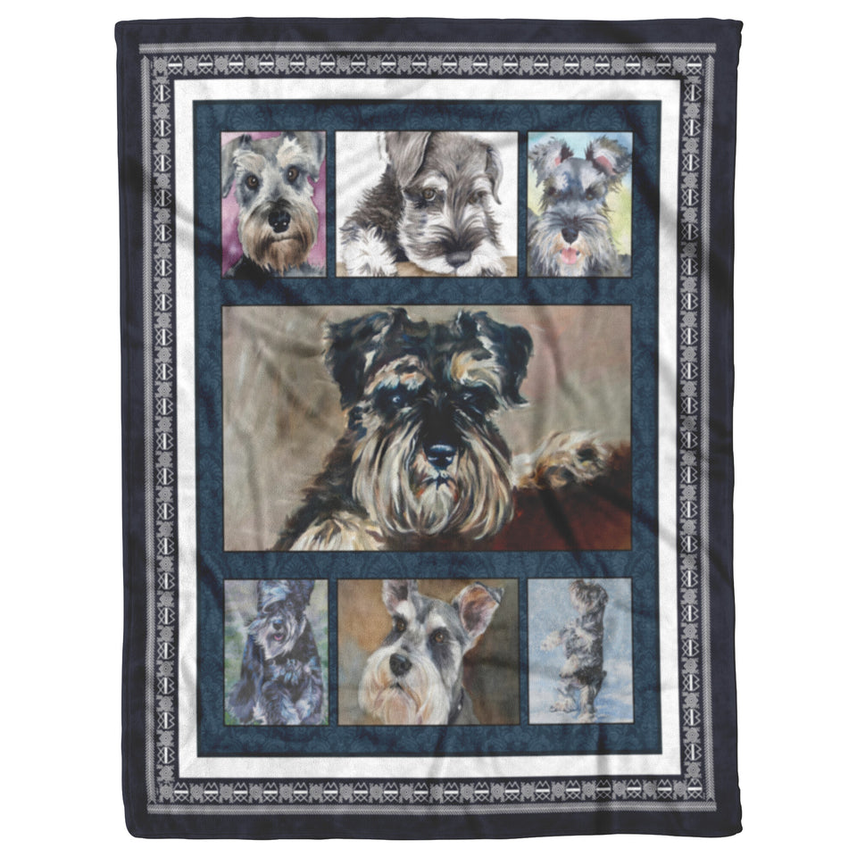 Miniature Schnauzer Dog Fleece
