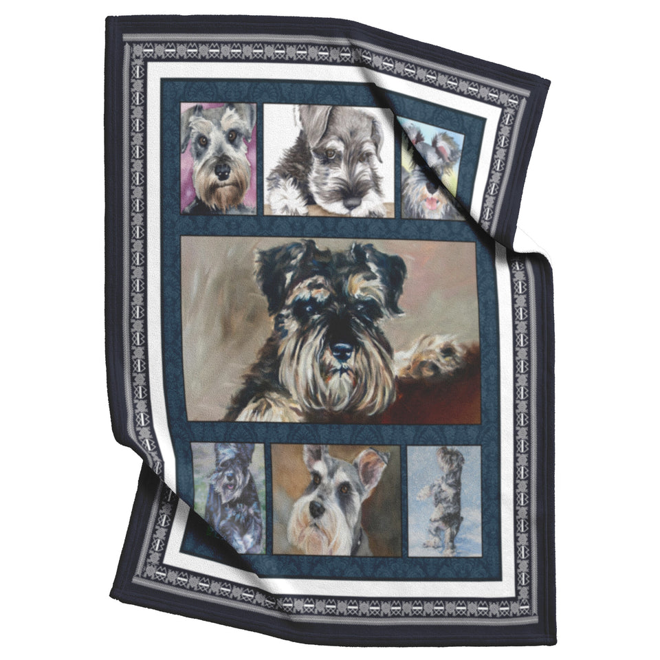 Miniature Schnauzer Dog Fleece